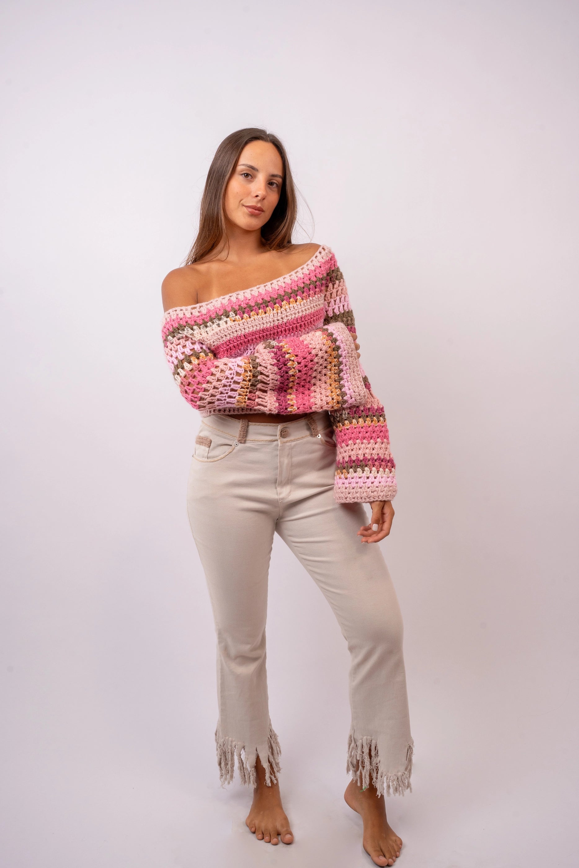 Pantalon Beige