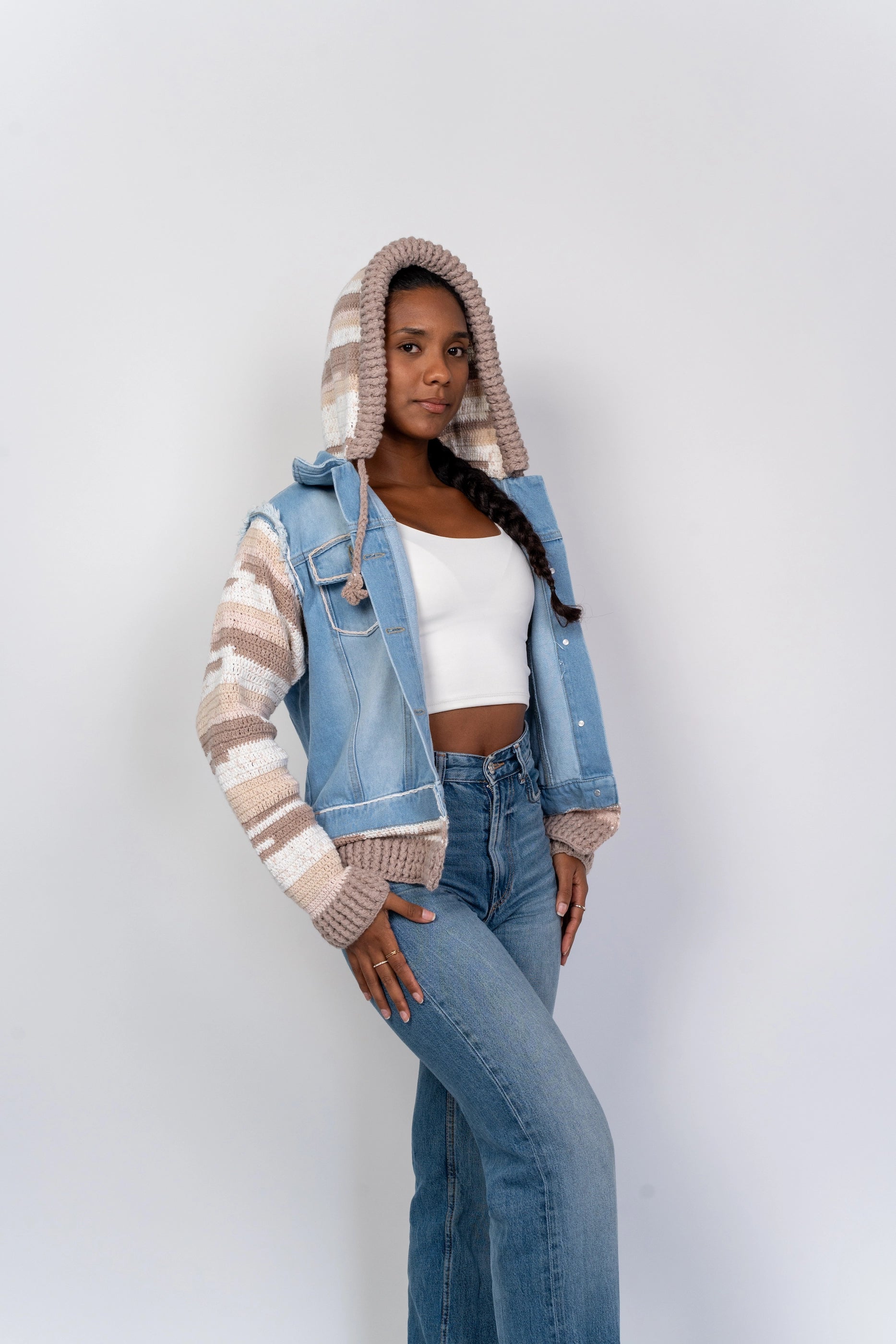 Casaca Denim Tierra